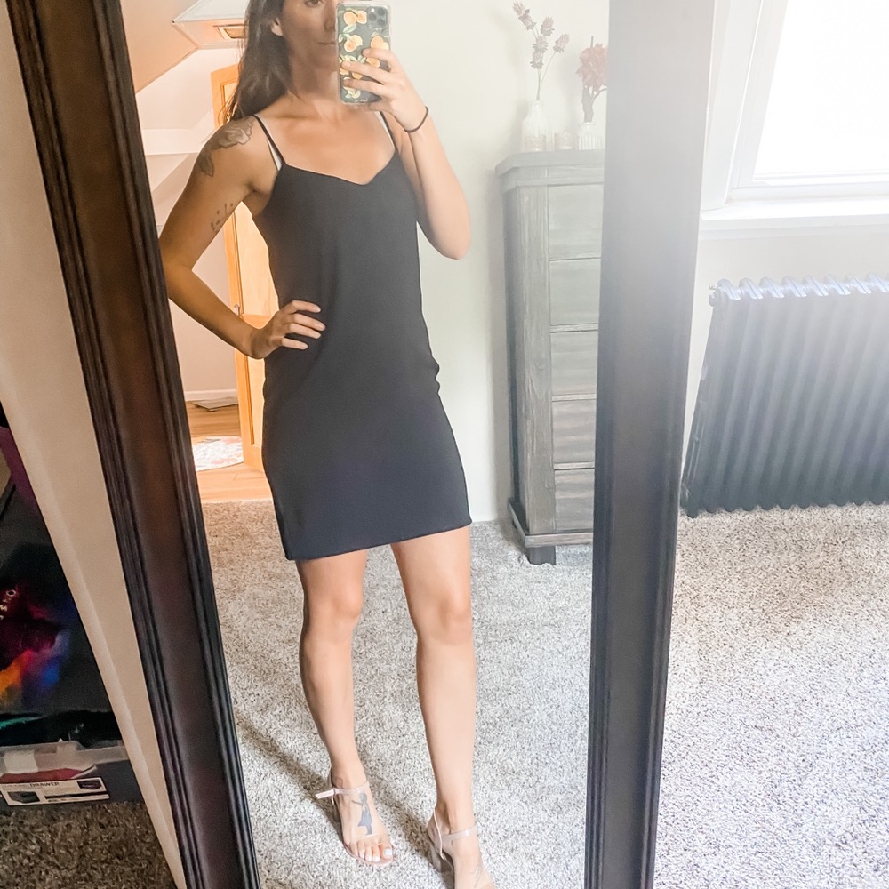 All Saints Cami Slip Mini Dress